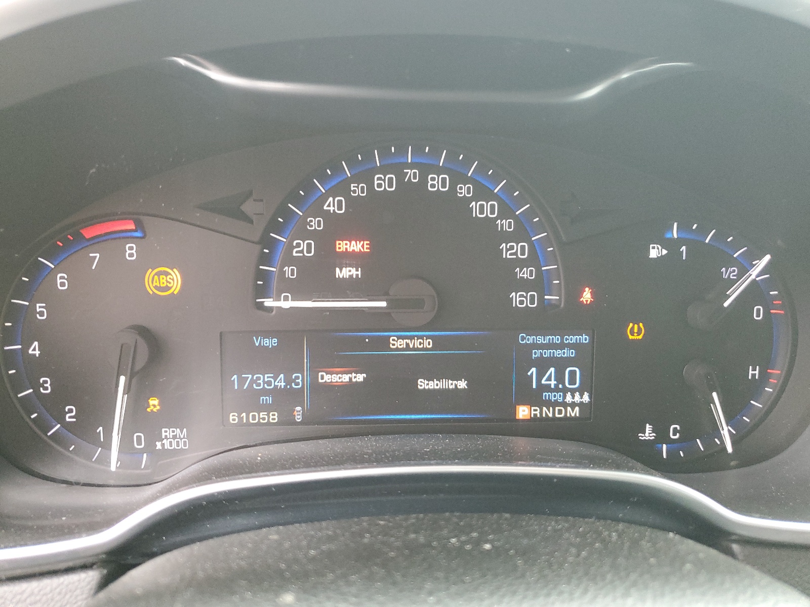 3GYFNEE35ES645393 2014 Cadillac Srx Luxury Collection