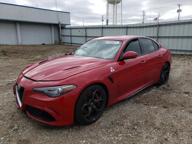  ALFA ROMEO GIULIA 2017 Красный