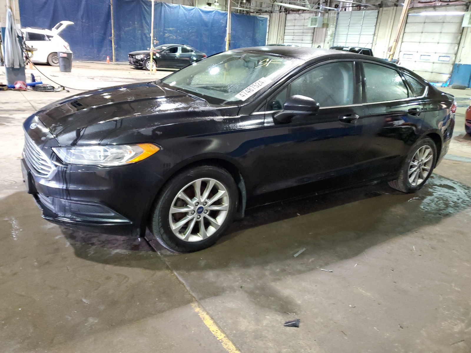 2017 Ford Fusion Se vin: 3FA6P0H77HR145898