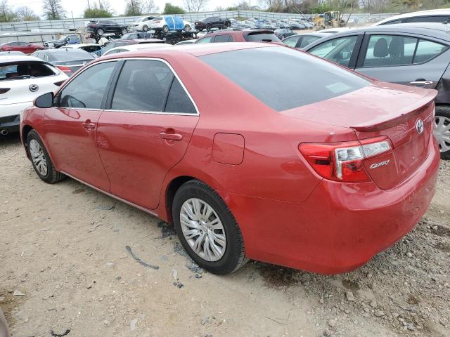  TOYOTA CAMRY 2012 Червоний