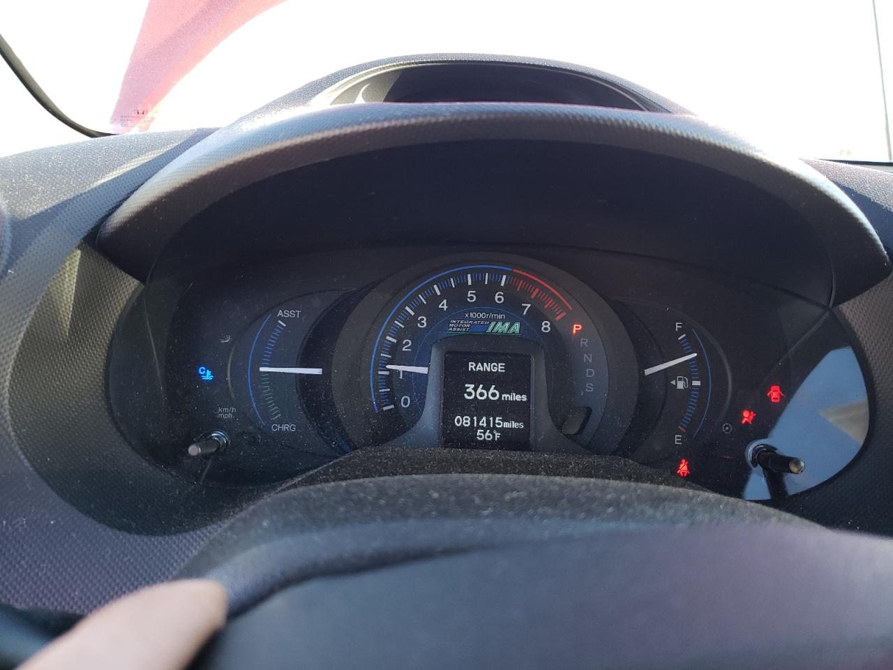 2012 Honda Insight Ex VIN: JHMZE2H73CS005979 Lot: 46755414