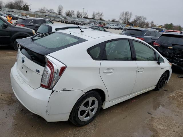  TOYOTA PRIUS 2012 Белый