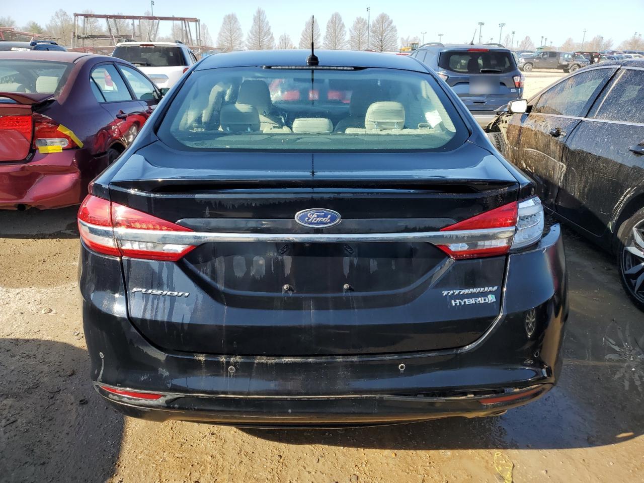 2018 Ford Fusion Titanium/Platinum Hev VIN: 3FA6P0RU1JR152338 Lot: 46089654