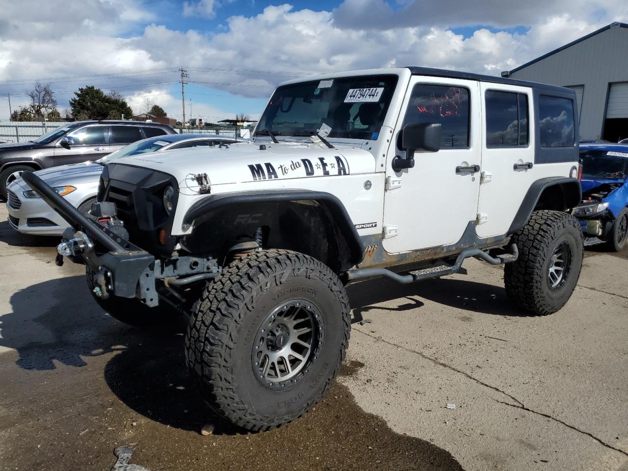 2013 Jeep Wrangler Unlimited Sport VIN: 1C4BJWDG1DL514279 Lot: 44794744