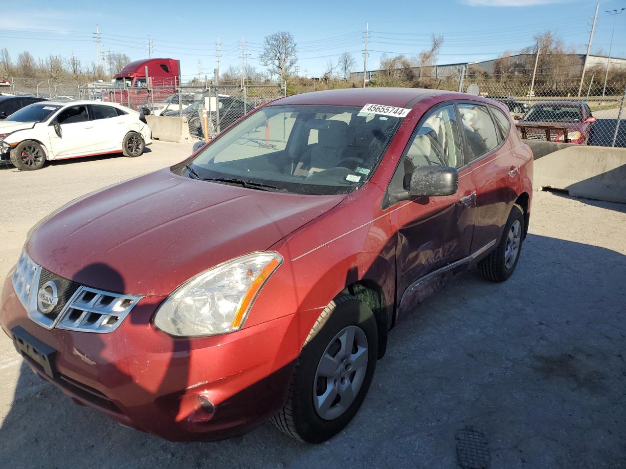 2013 Nissan Rogue S VIN: JN8AS5MT1DW539136 Lot: 45655744