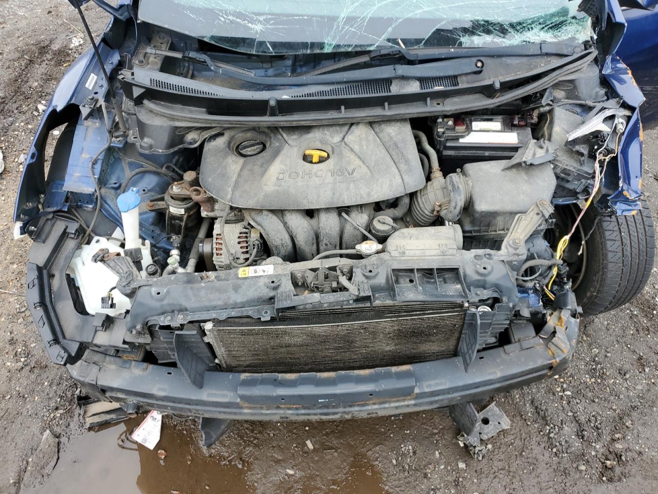 2013 Hyundai Elantra Gt VIN: KMHD35LE4DU025099 Lot: 40324814