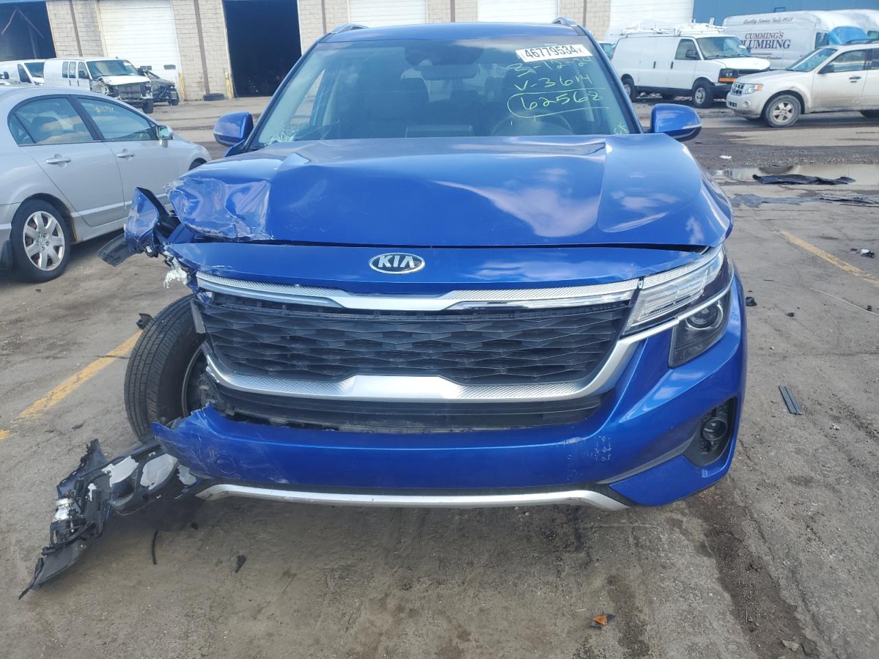 2021 Kia Seltos S VIN: KNDEUCAA4M7183614 Lot: 46779534