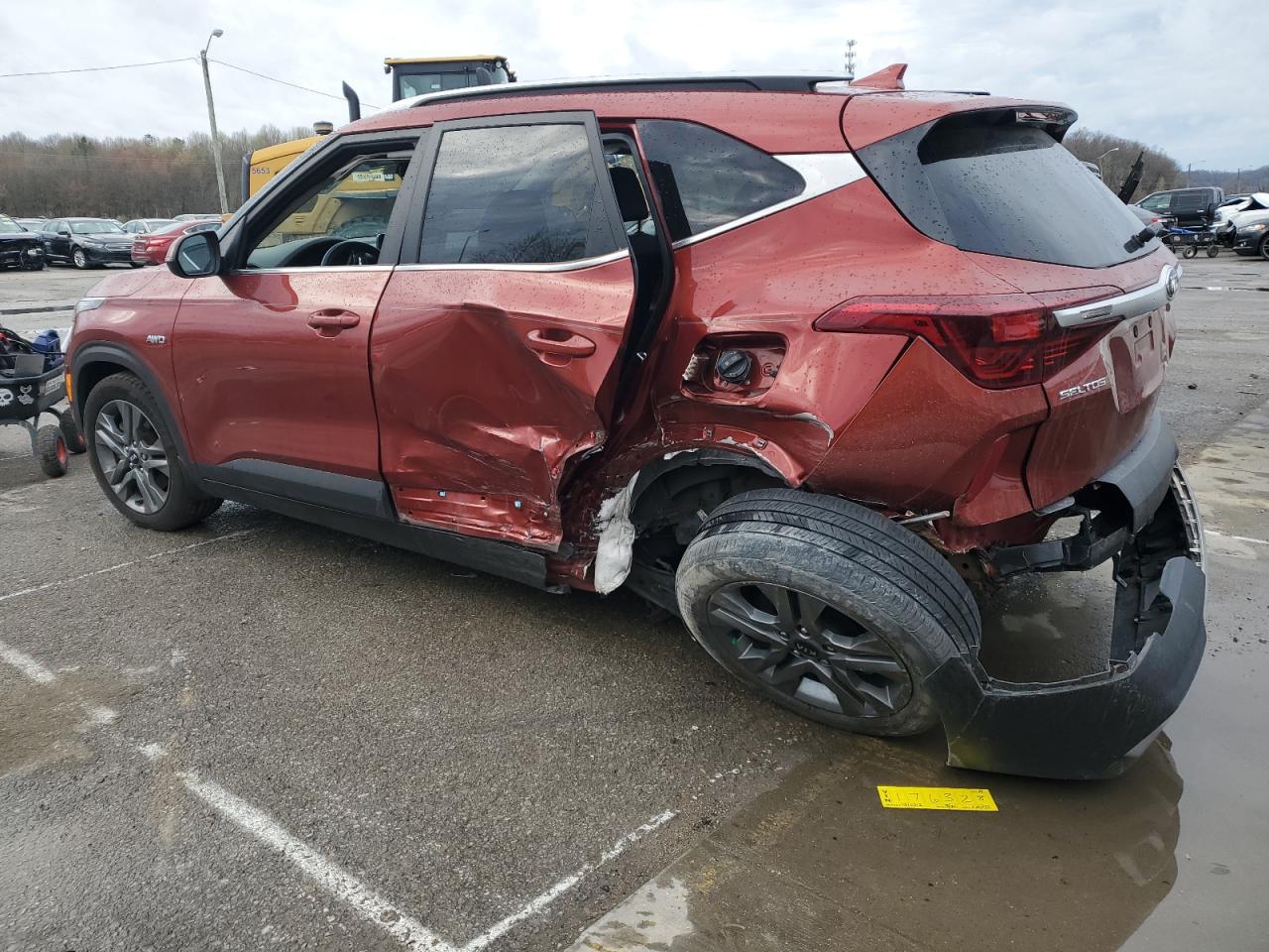 2021 Kia Seltos S VIN: KNDEUCAA1M7176328 Lot: 47882894