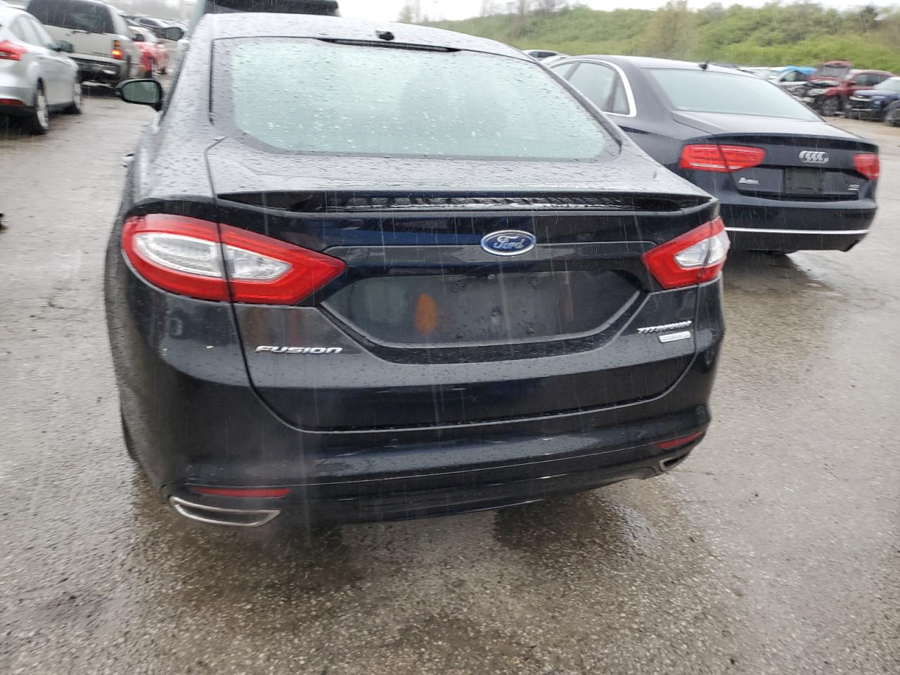 2015 Ford Fusion Titanium VIN: 3FA6P0K96FR114004 Lot: 47953384