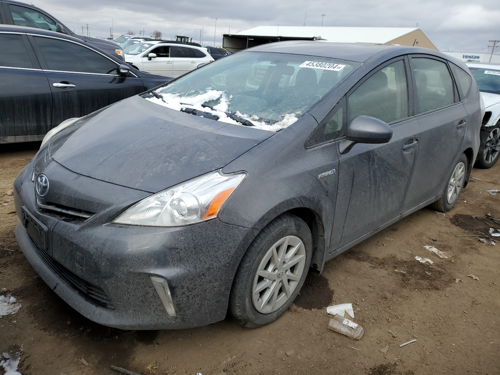 2014 Toyota Prius V vin: JTDZN3EU7EJ002383