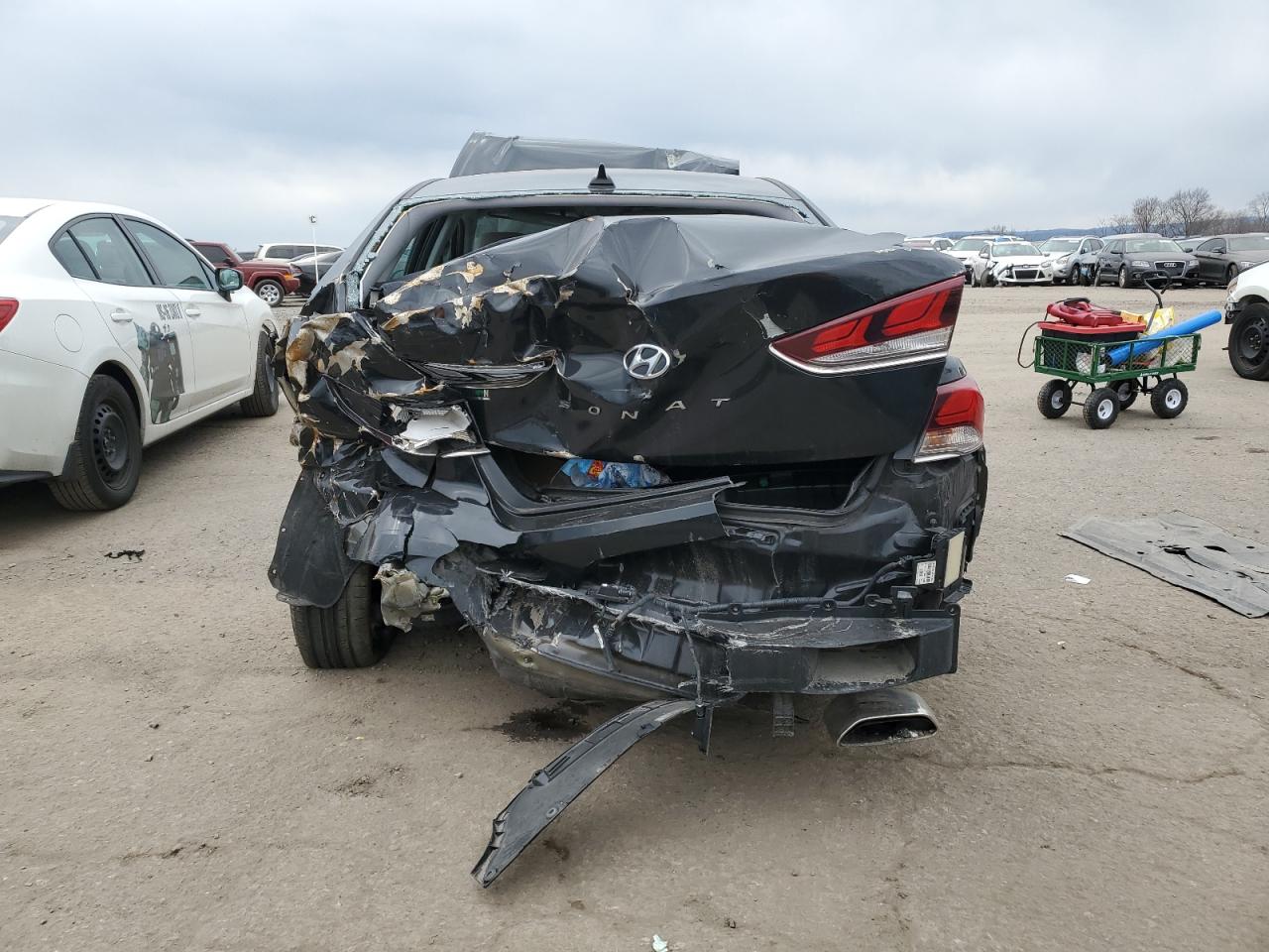 2018 Hyundai Sonata Sport VIN: 5NPE34AF9JH634306 Lot: 47571024