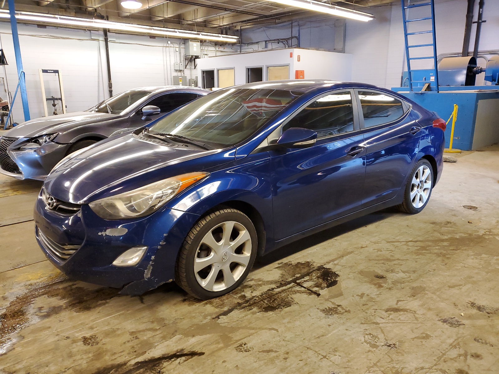 2013 Hyundai Elantra Gls vin: KMHDH4AE5DU711067