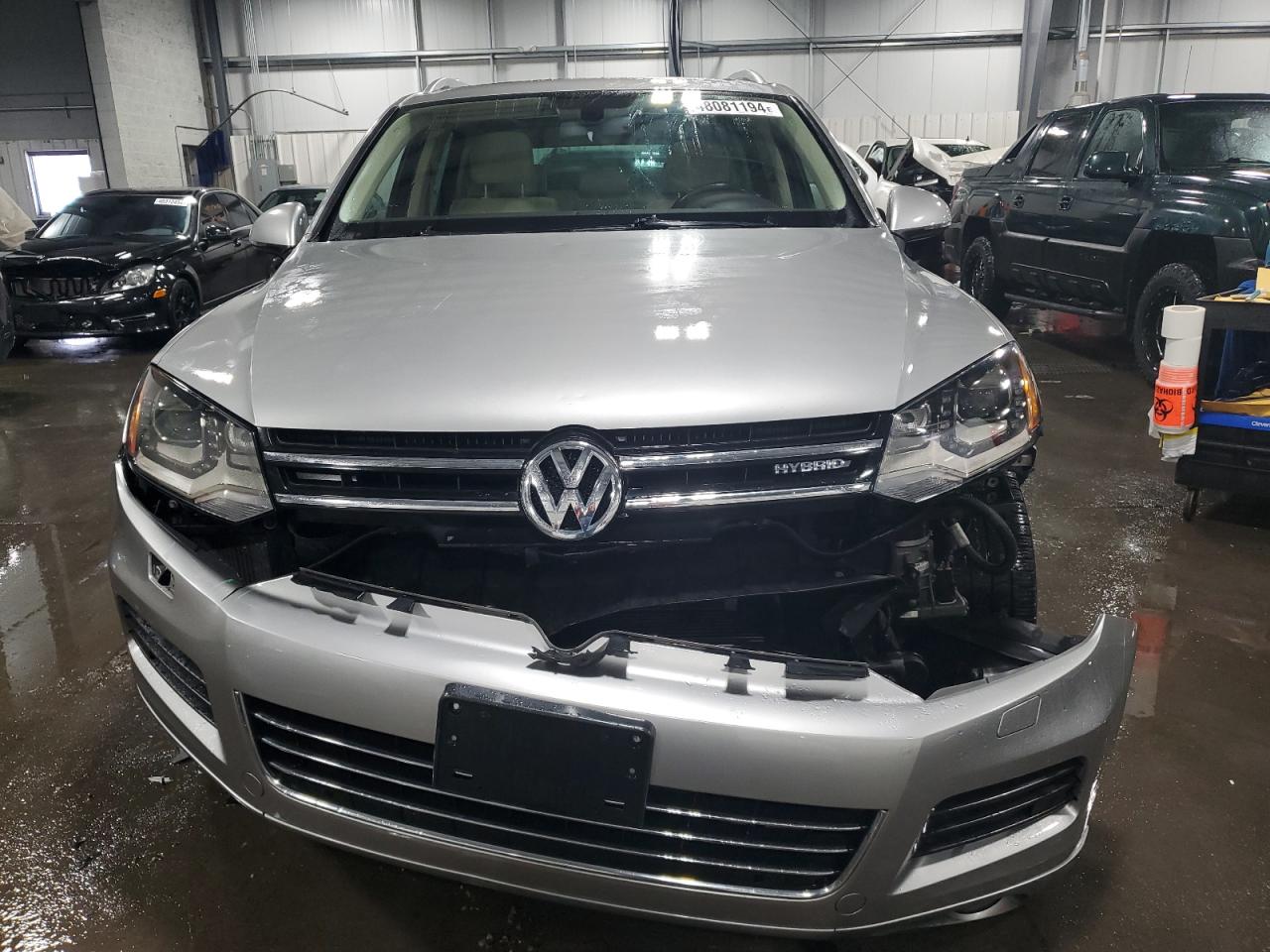 2011 Volkswagen Touareg Hybrid VIN: WVGFG9BP7BD001934 Lot: 48081194