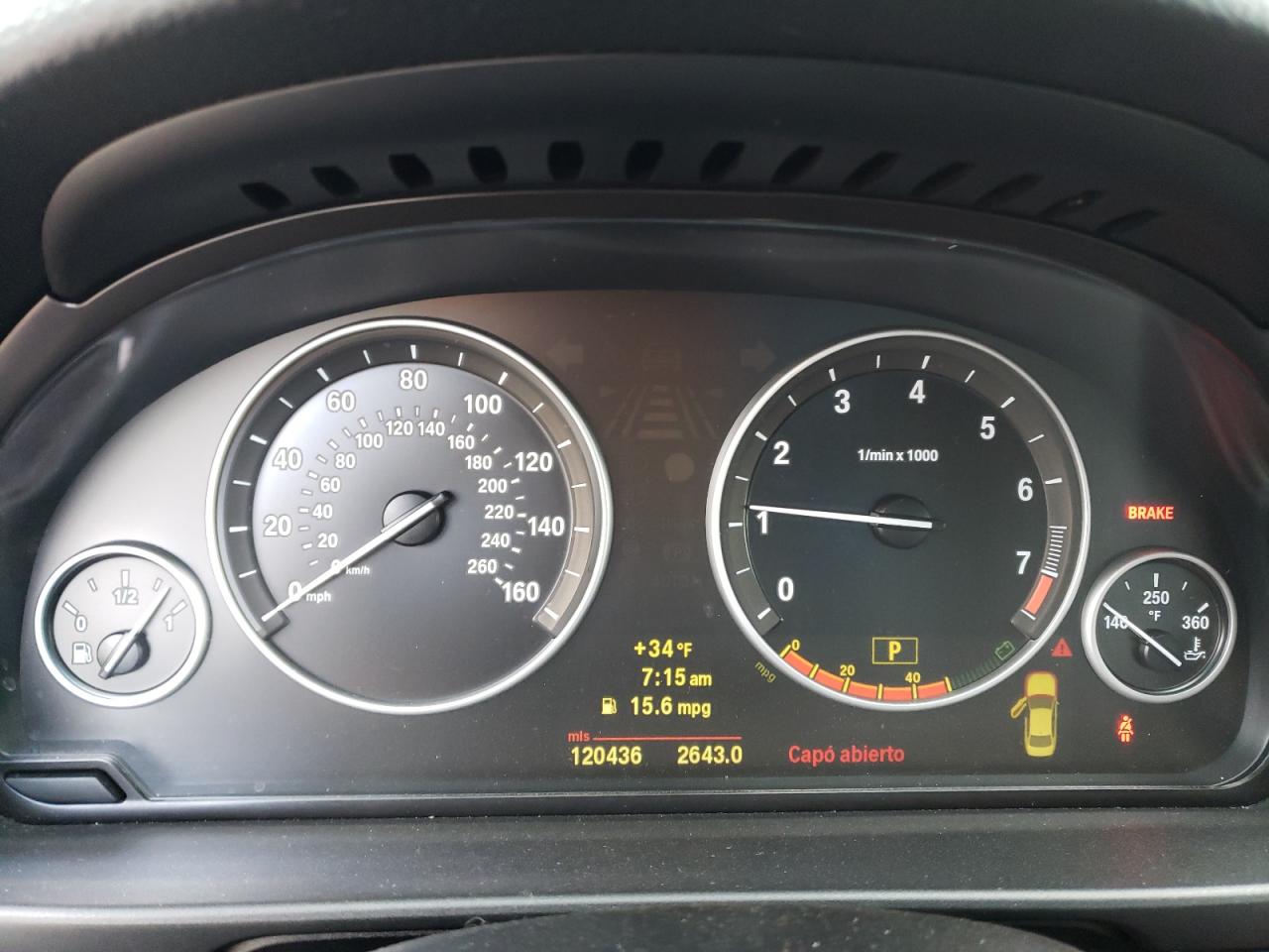 2011 BMW 535 Xi VIN: WBAFU7C53BC780850 Lot: 37990324