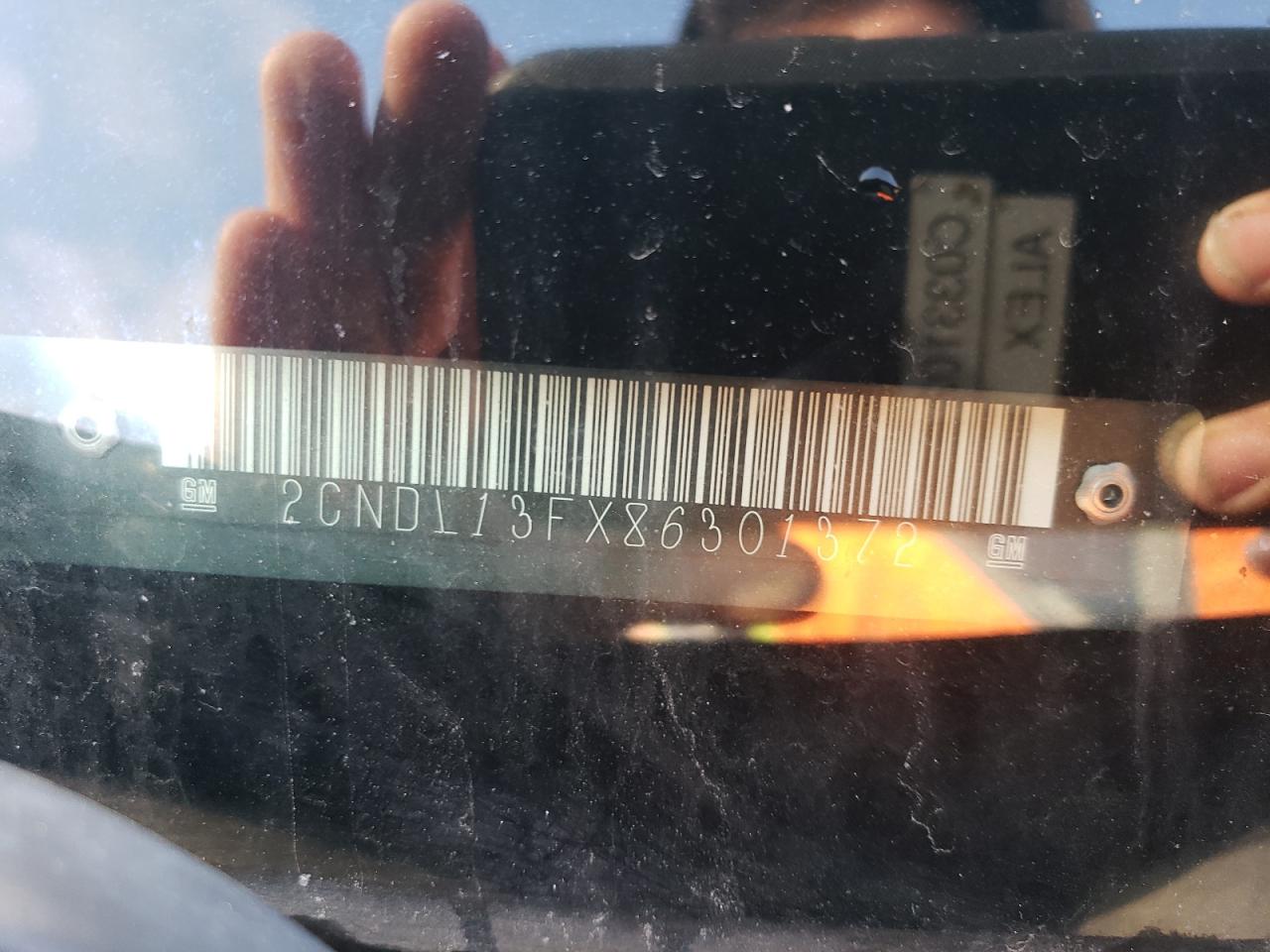 2008 Chevrolet Equinox Ls VIN: 2CNDL13FX86301372 Lot: 44474694