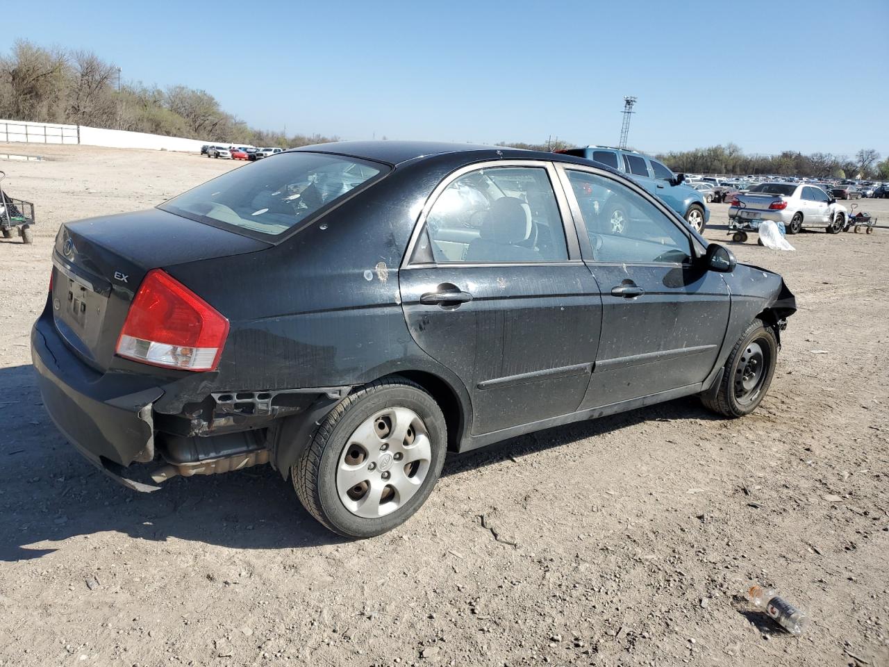 2009 Kia Spectra Ex VIN: KNAFE221995595733 Lot: 48030934