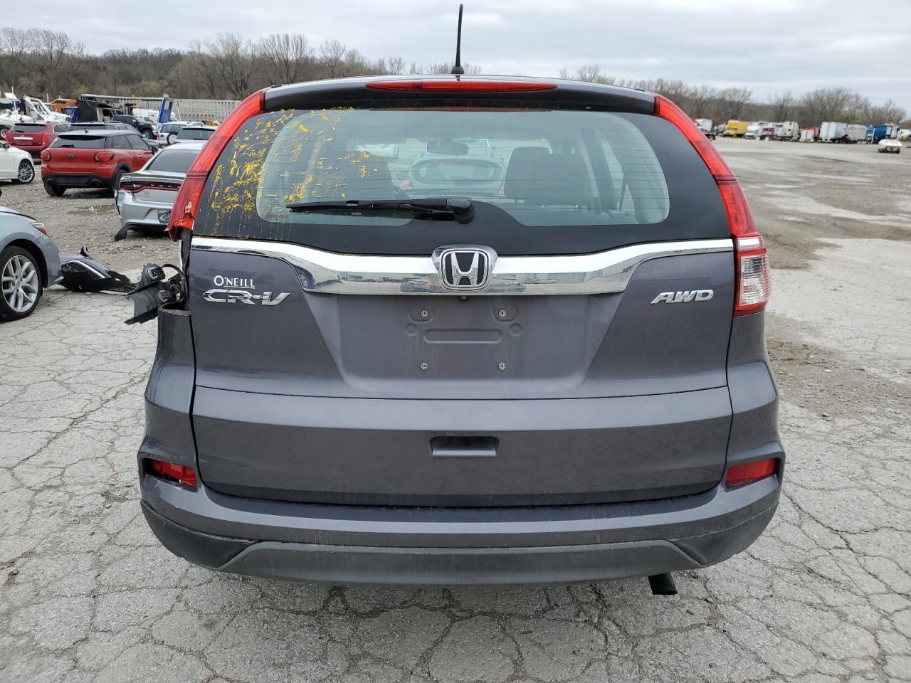 2016 Honda Cr-V Lx VIN: 5J6RM4H35GL079234 Lot: 48048304