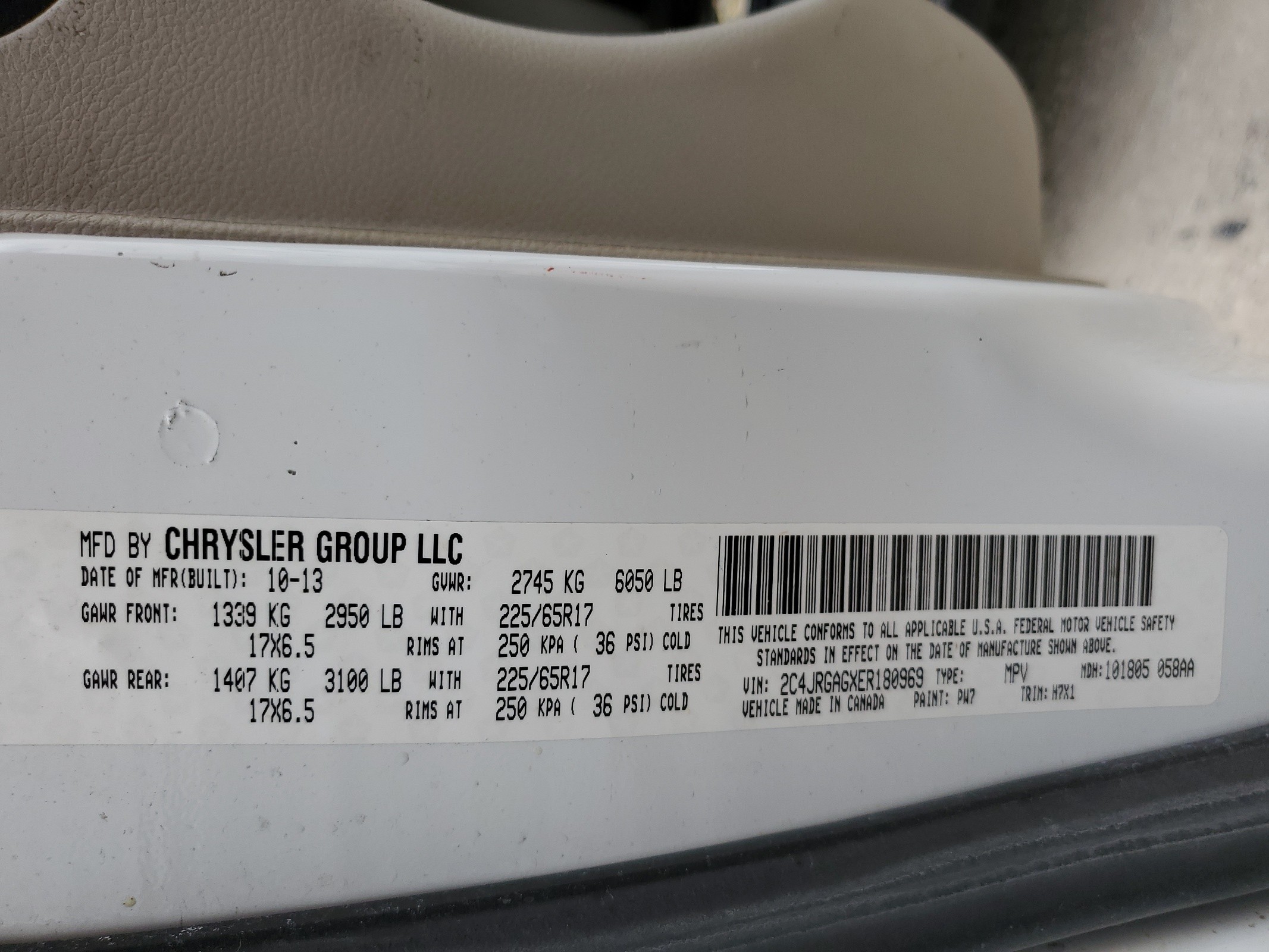 2C4JRGAGXER180969 2014 Ram Tradesman