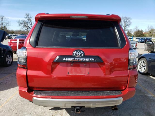  TOYOTA 4RUNNER 2018 Червоний