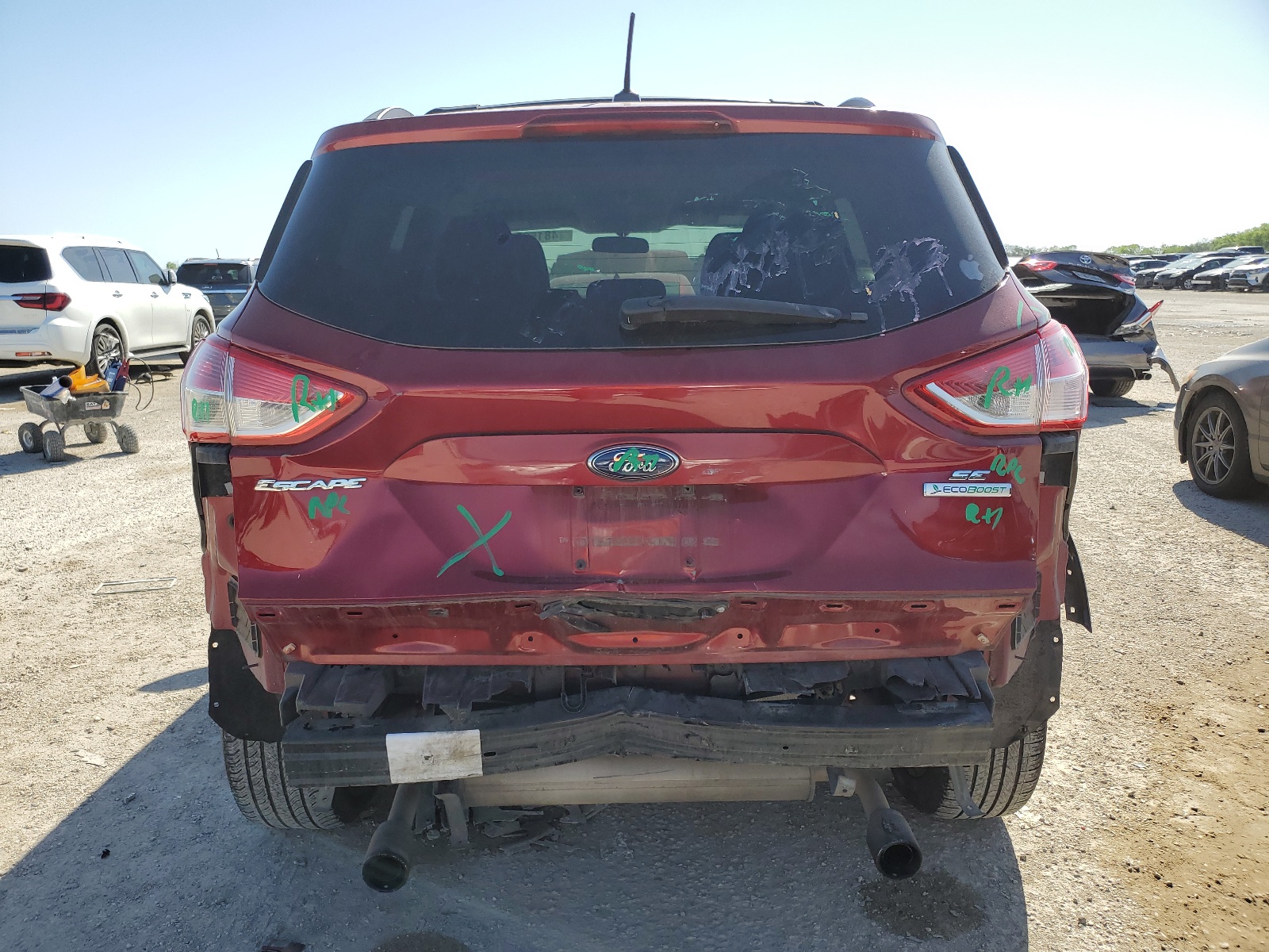 1FMCU0GX7DUC61429 2013 Ford Escape Se