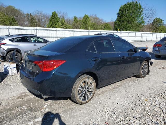  TOYOTA COROLLA 2017 Синий