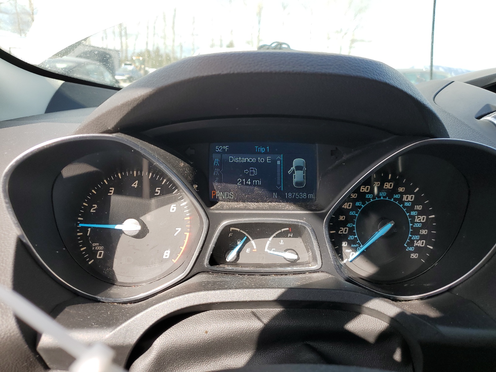 1FMCU9GXXDUA07184 2013 Ford Escape Se