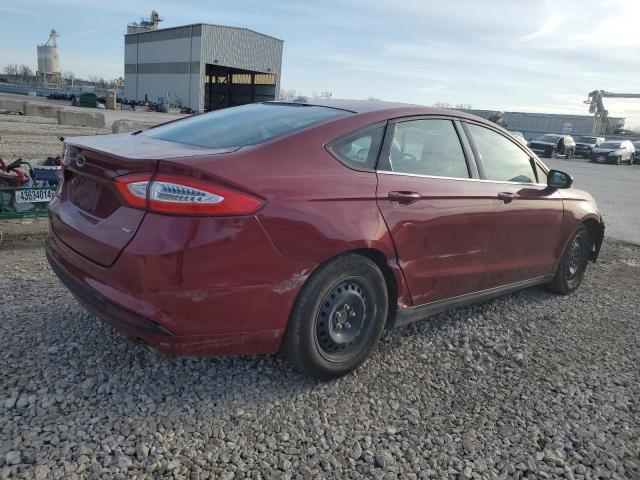 Sedans FORD FUSION 2013 Czerwony