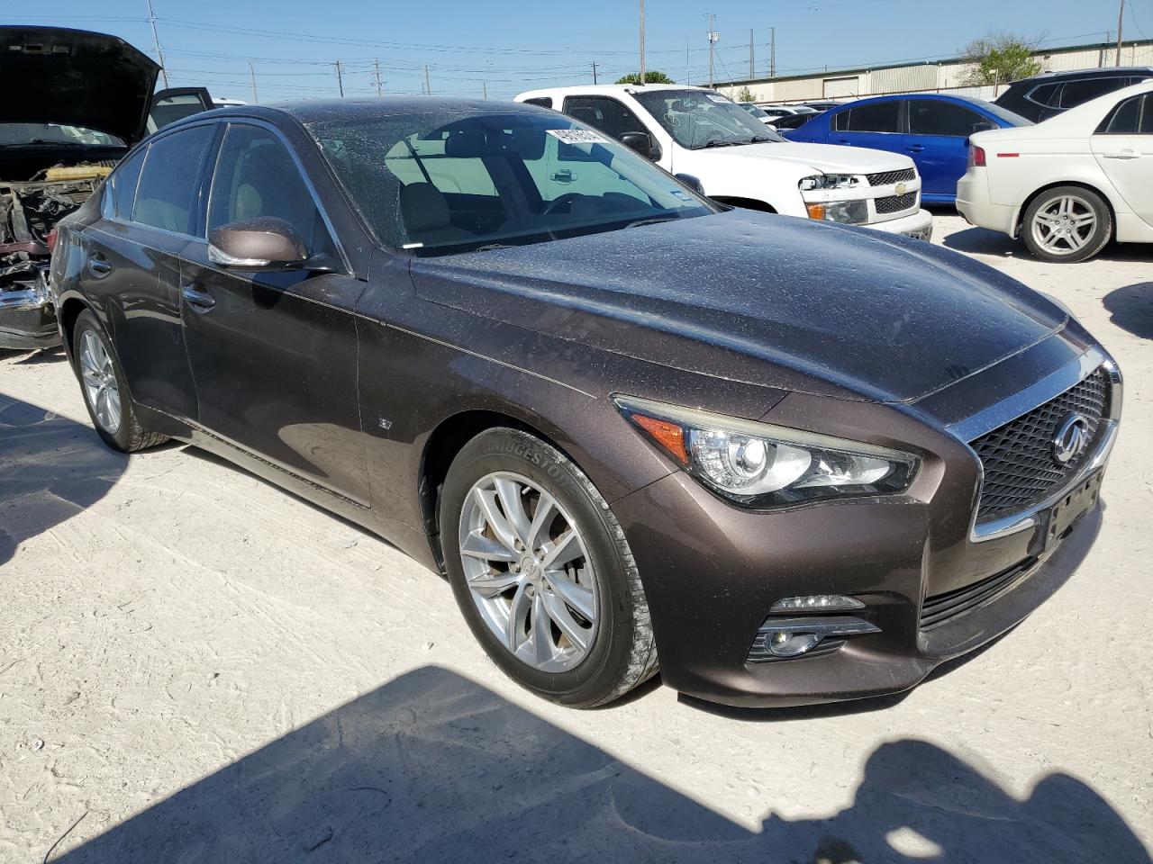 2014 Infiniti Q50 Base VIN: JN1BV7AR6EM707493 Lot: 49016514