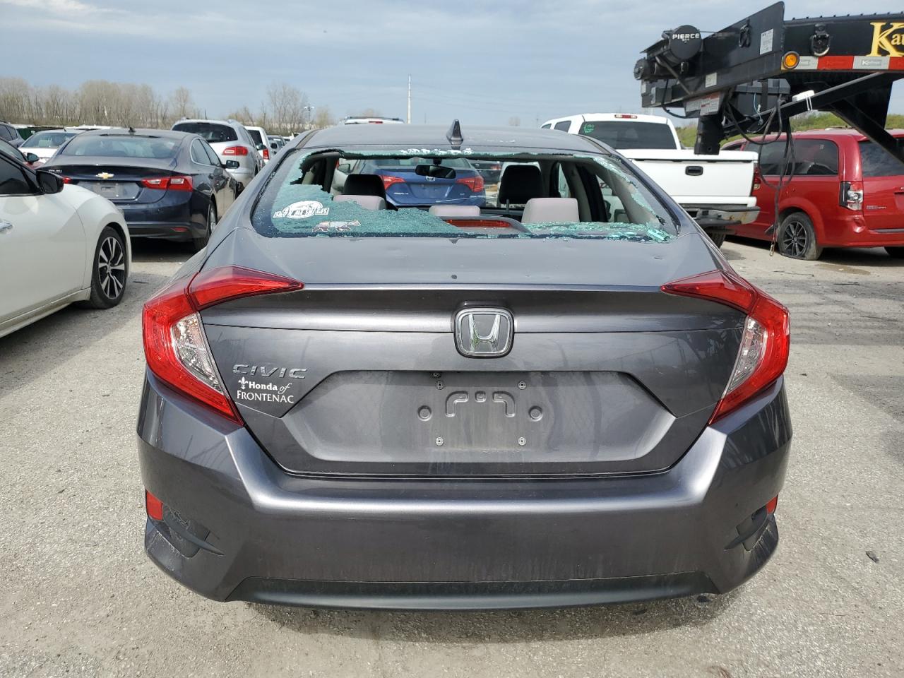 2017 Honda Civic Ex VIN: 19XFC2F74HE027349 Lot: 47796444