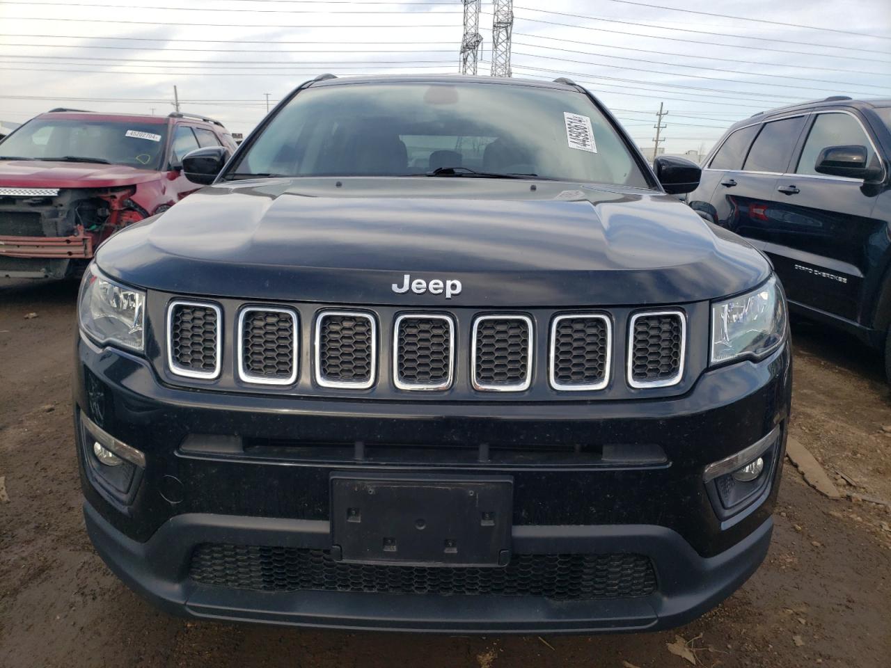 2019 Jeep Compass Latitude VIN: 3C4NJCBB8KT726634 Lot: 44593614