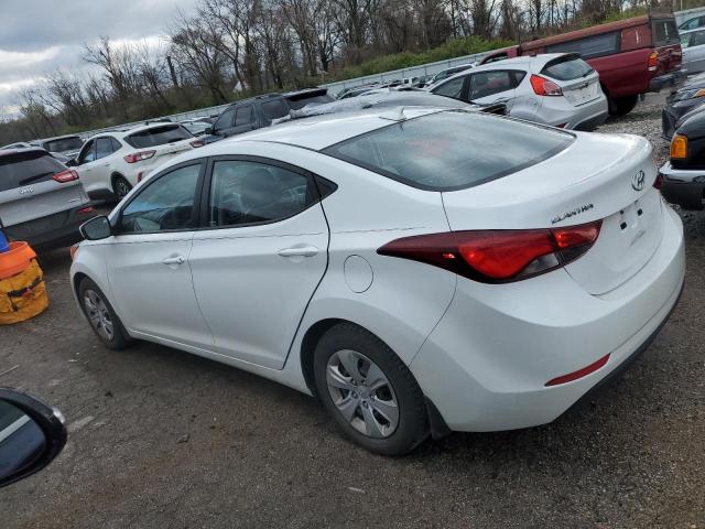  HYUNDAI ELANTRA 2016 Білий