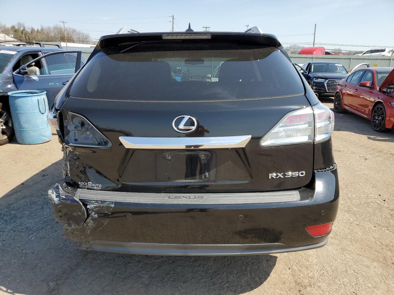 2011 Lexus Rx 350 VIN: 2T2BK1BA0BC118486 Lot: 63597074