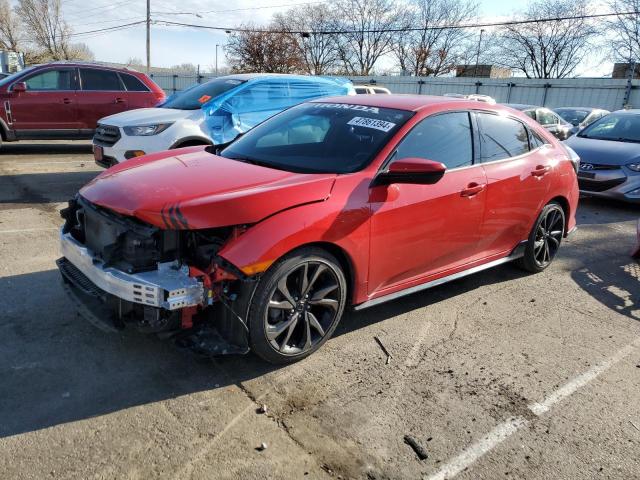  HONDA CIVIC 2019 Красный