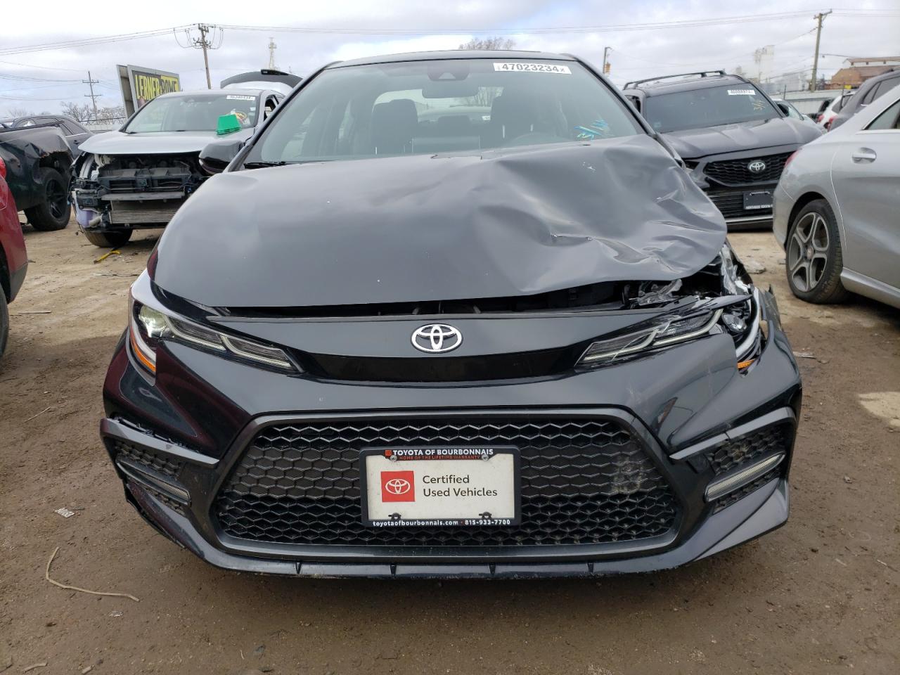 2020 Toyota Corolla Se VIN: JTDP4RCE0LJ040270 Lot: 47023234