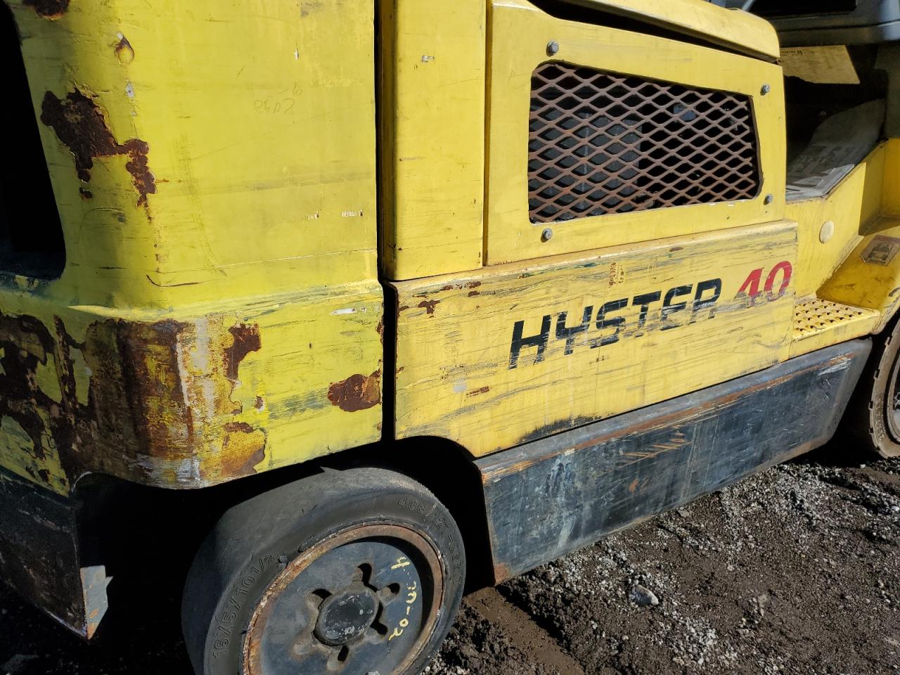 D187V18969X 2000 Hyst Fork Lift