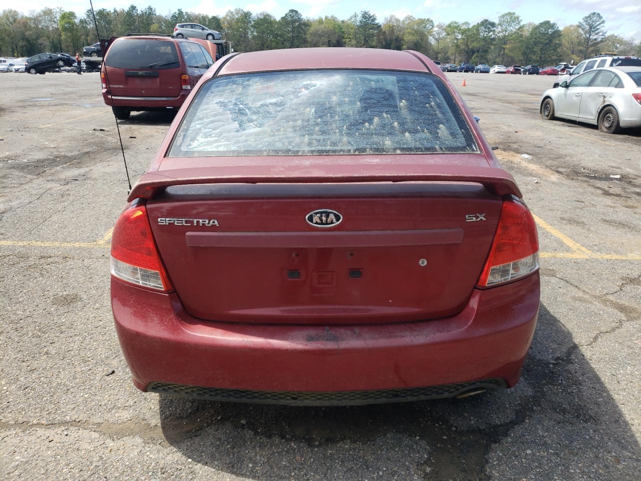 2009 Kia Spectra Ex VIN: KNAFE22199502608 Lot: 48016974