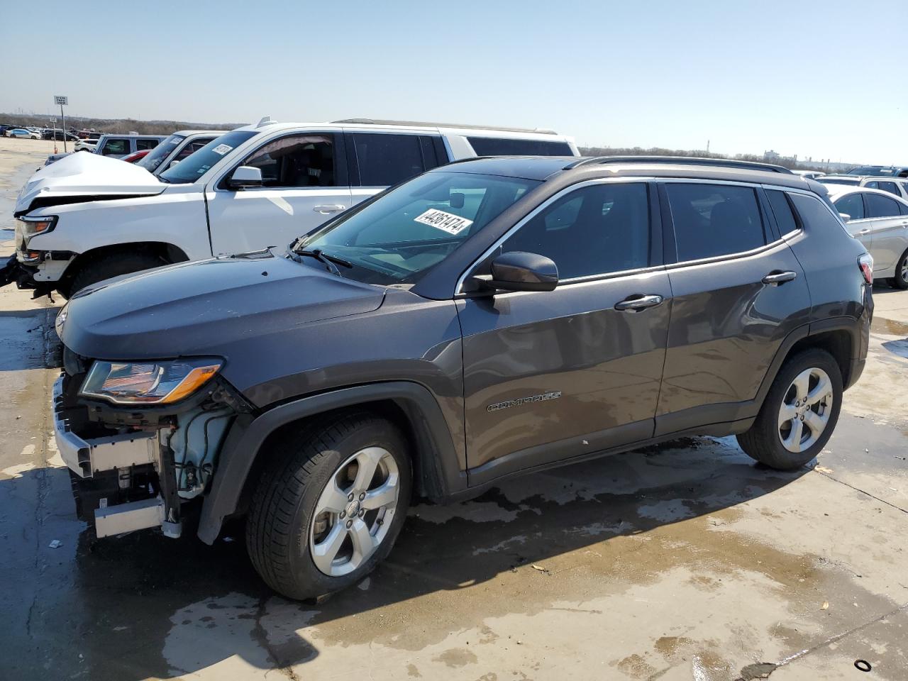 2021 Jeep Compass Latitude VIN: 3C4NJCBB1MT592469 Lot: 44361474