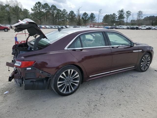  LINCOLN CONTINENTL 2018 Бордовий