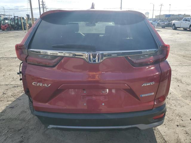  HONDA CRV 2022 Czerwony