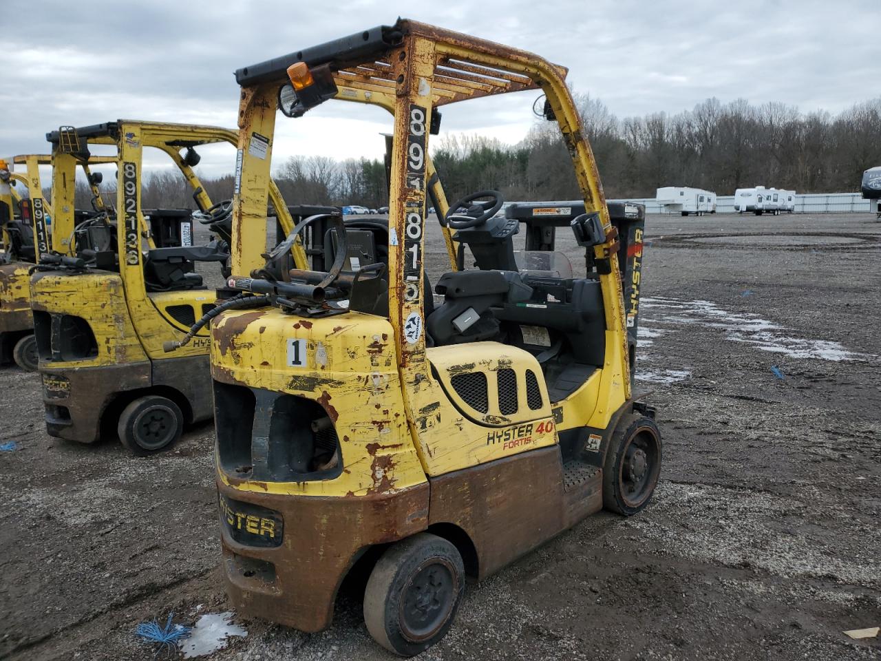 F187V10164E 2007 Hyst Forklift