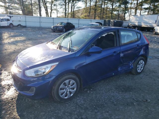  HYUNDAI ACCENT 2017 Blue