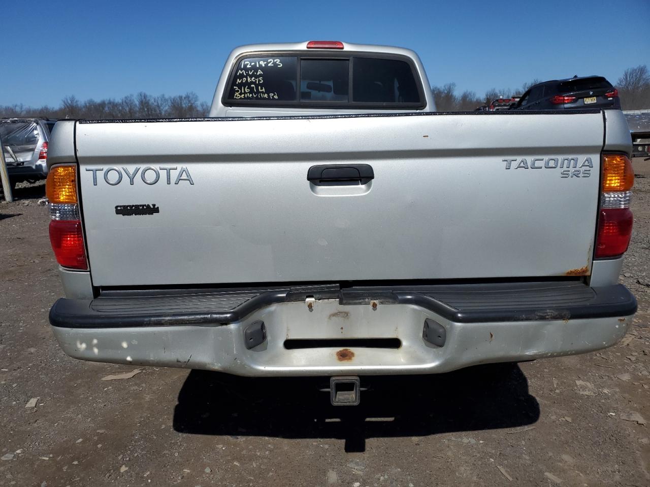 2003 Toyota Tacoma Xtracab VIN: 5TEWM72N33Z146008 Lot: 46245244