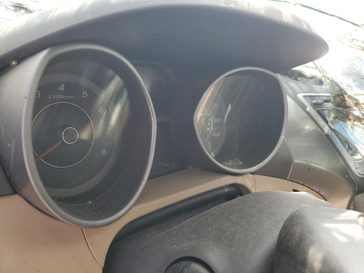 2012 Hyundai Elantra Gls VIN: KMHDH4AE9CU419128 Lot: 44873074