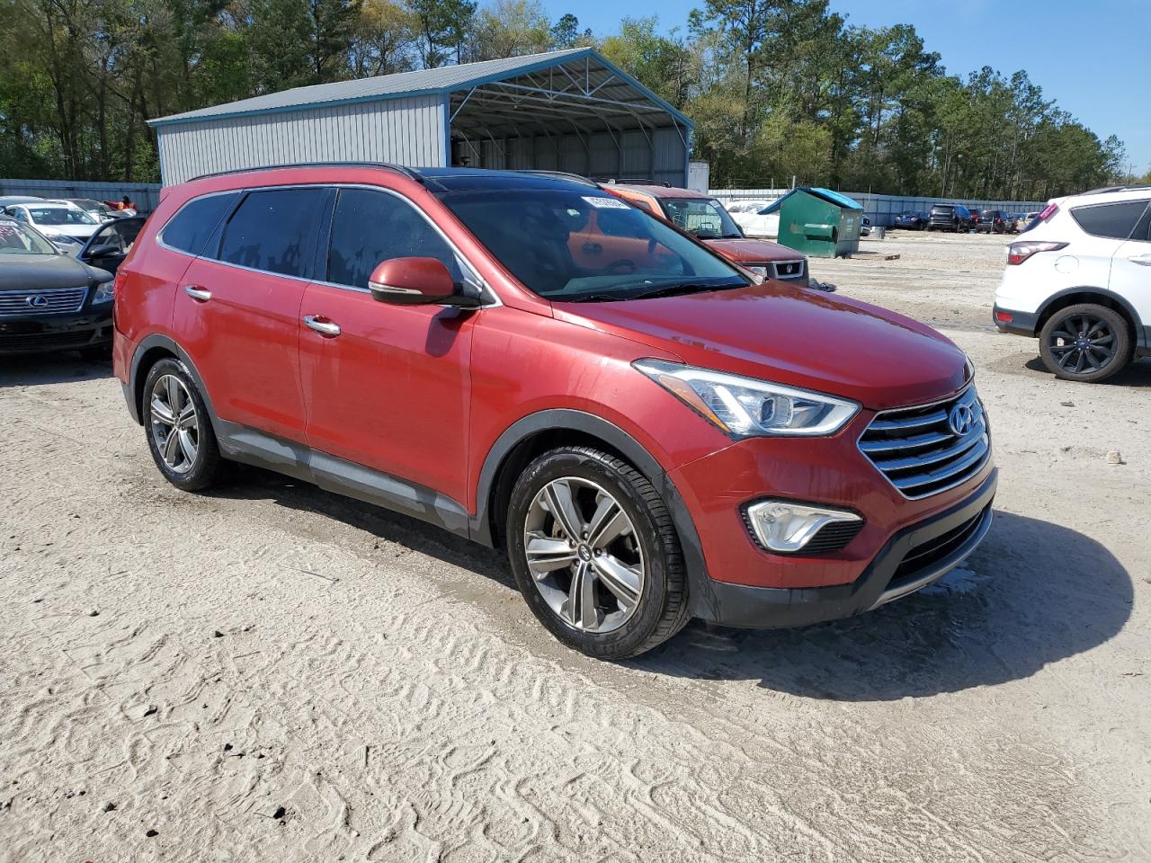 2014 Hyundai Santa Fe Gls VIN: KM8SR4HF9EU088704 Lot: 47578564