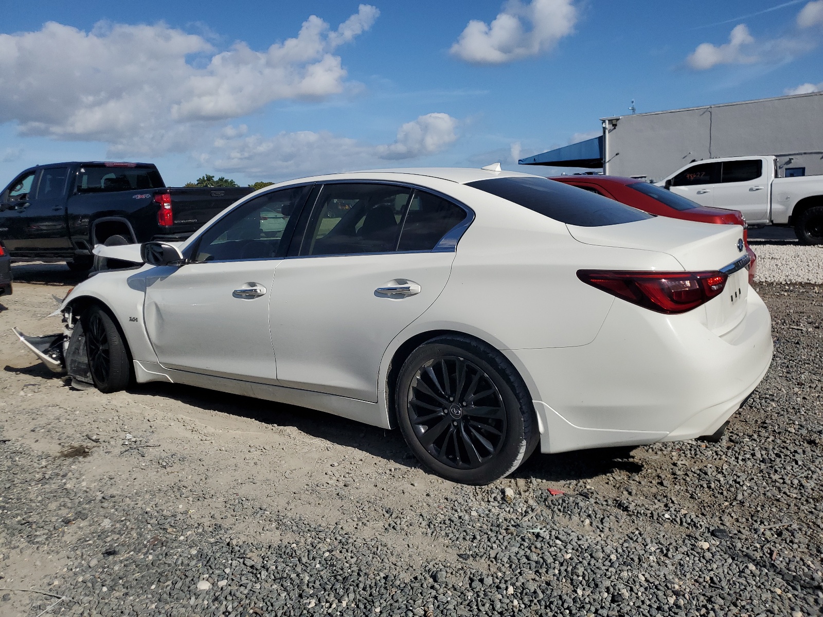 2019 Infiniti Q50 Luxe vin: JN1EV7AP4KM514282