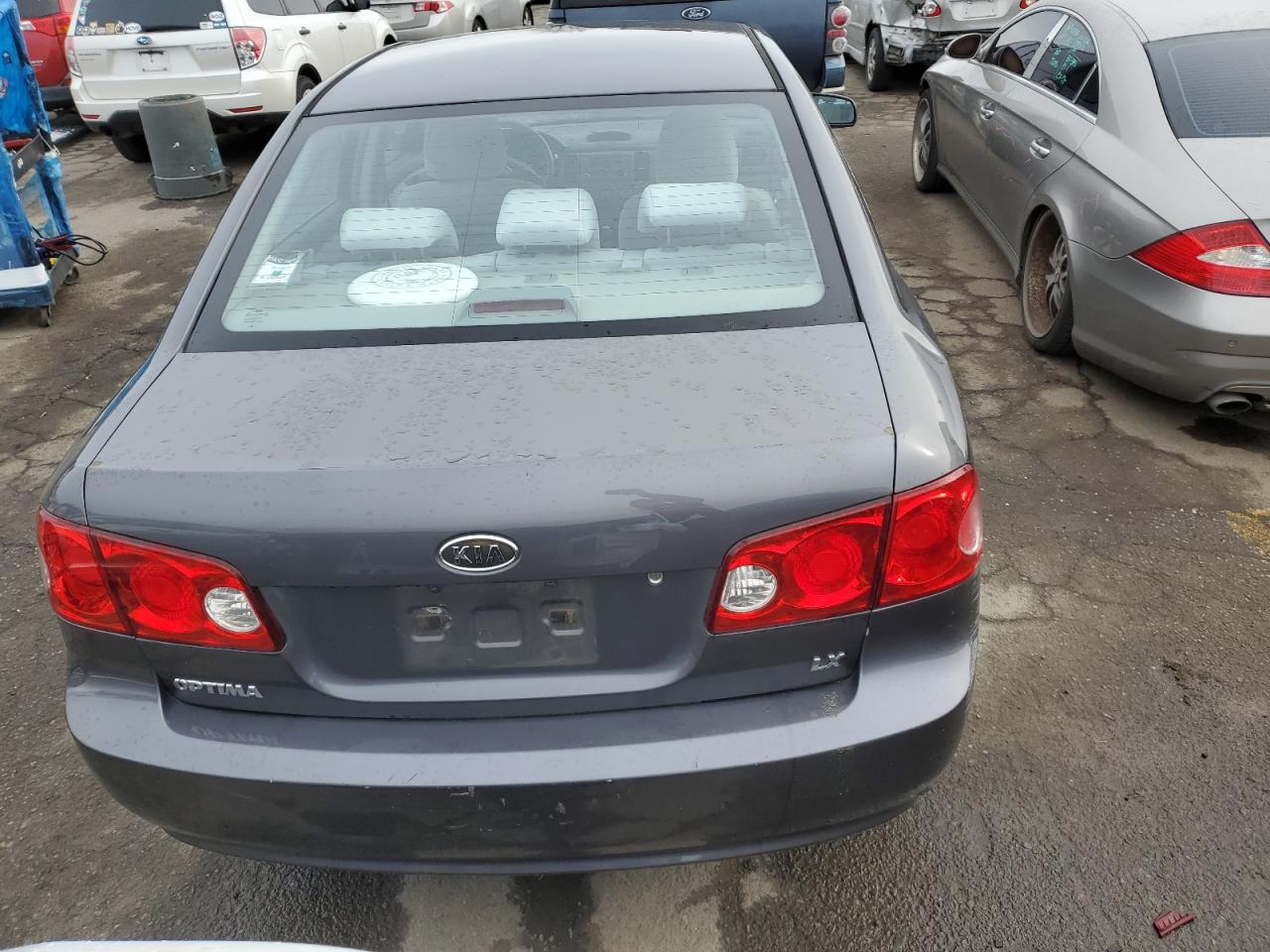 2007 Kia Optima Lx VIN: KNAGE123X75158644 Lot: 45948754