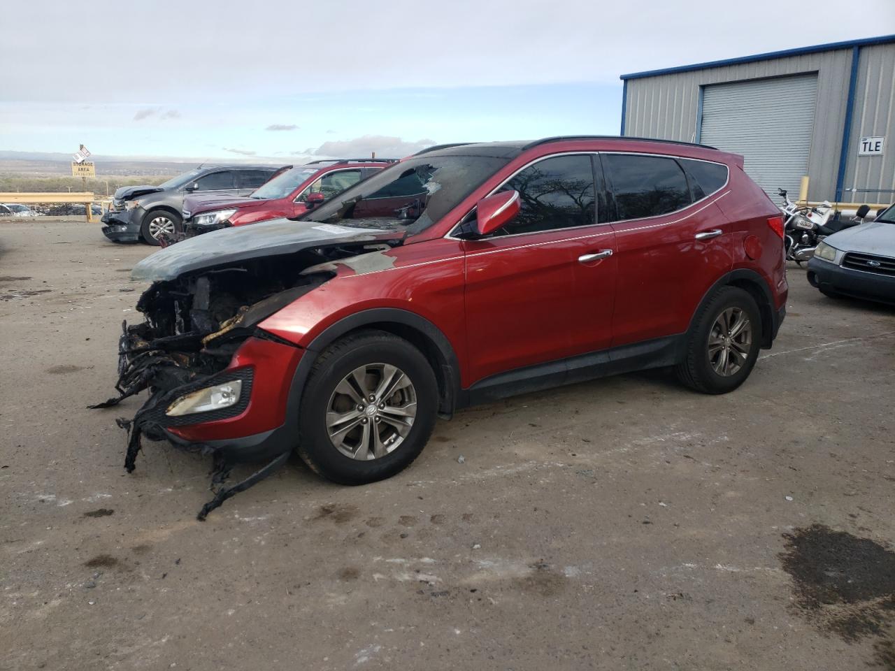 2014 Hyundai Santa Fe Sport იყიდება Anthony-ში, TX - Burn - Engine