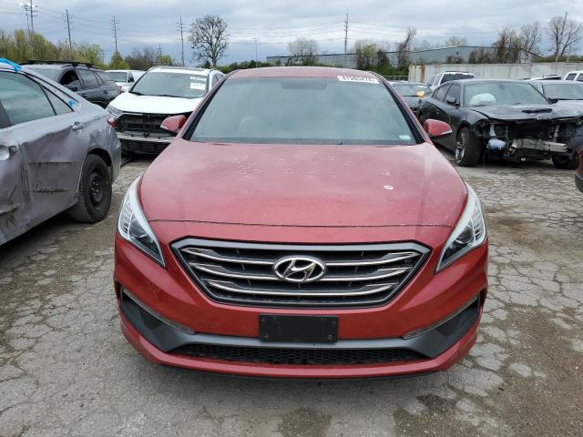 Седаны HYUNDAI SONATA 2017 Красный