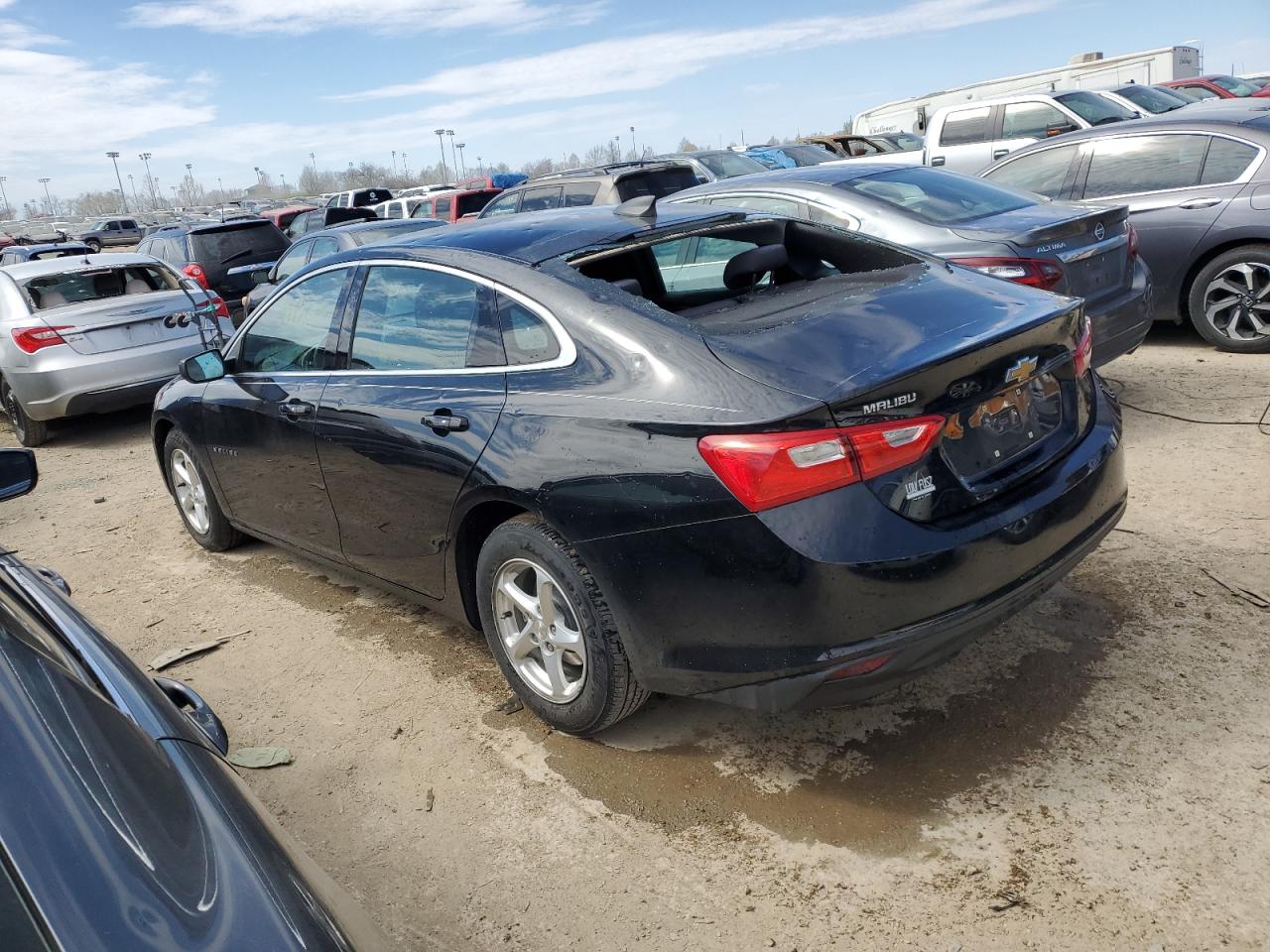 2017 Chevrolet Malibu Ls VIN: 1G1ZB5ST4HF279038 Lot: 47624694