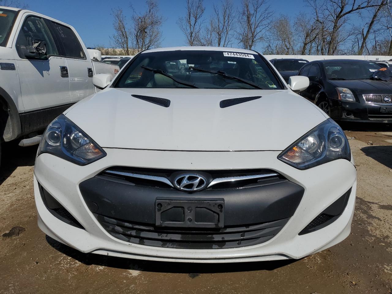 2013 Hyundai Genesis Coupe 2.0T VIN: KMHHT6KD0DU107542 Lot: 47443594